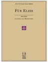 Ludwig Van Beethoven: Fur Elise (Easy Piano) Piano Single Sheet