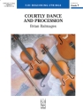 Brian Balmages: Courtly Dance And Procession String Ensemble Score and Parts