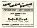 Jetzt geht's los - Nechledil-Marsch f�r Blasmusik Stimmenset