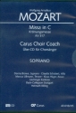 Messe C-Dur KV317 - Chorstimme Sopran  Playalong-CD