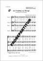 Im Fr�htau zu Berge f�r M�nnerchor Singpartitur
