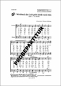 Wohlauf, die Luft geht frisch und rein f�r M�nnerchor Singpartitur