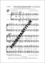 Lara mit dem schwarzen Haar f�r M�nnerchor Klavierpartitur
