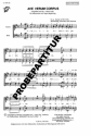 Ave verum corpus f�r M�nnerchor Singpartitur