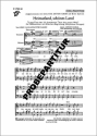 Heimatland, sch�nes Land f�r M�nnerchor Klavierpartitur