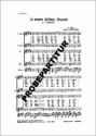 In einem k�hlen Grunde f�r gem Chor Singpartitur