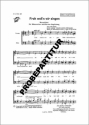 Froh woll'n wir singen f�r M�nnerchor Klavierpartitur
