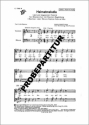 Heimatmelodie f�r M�nnerchor Klavierpartitur