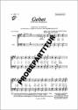 Gebet f�r M�nnerchor und Klavier/Orgel ad lib. Orgelpartitur