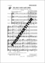 Ich sehn' mich nach Liebe f�r M�nnerchor Singpartitur