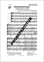 Lass mich dich k�ssen f�r gem Chor Singpartitur