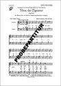 Tibor, der Zigeuner f�r M�nnerchor Klavierpartitur
