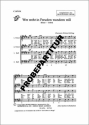 Wer recht in Freuden wandern will f�r M�nnerchor Singpartitur