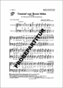 Tausend rote Rosen bl�hn f�r M�nnerchor Klavierpartitur