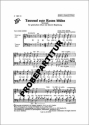 Tausend rote Rosen bl�hn f�r gem Chor Klavierpartitur