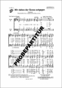 Wir ziehen der Sonne entgegen f�r gem Chor Singpartitur