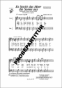 Es l�scht das Meer die Sonne aus f�r M�nnerchor Singpartitur