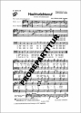 Nachtw�chterruf f�r M�nnerchor Singpartitur