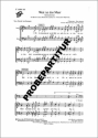 Weit ist das Meer f�r M�nnerchor Klavierpartitur