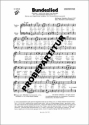 Bundeslied f�r M�nnerchor Singpartitur