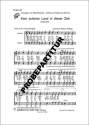 Kein sch�ner Land in dieser Zeit f�r M�nnerchor Singpartitur
