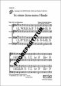 So nimm denn meine H�nde f�r M�nnerchor Singpartitur