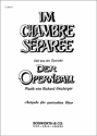 Im chambre s�par�e f�r gem Chor Klavierpartitur