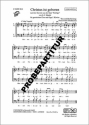 Christus ist geboren f�r gem Chor Klavierpartitur