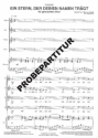 Ein Stern, der deinen Namen tr�gt f�r gem Chor Klavierpartitur