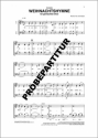 Weihnachtshymne f�r gem Chor Singpartitur