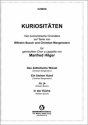 Kuriosit�ten von Busch & Morgenstern f�r gem Chor Singpartitur