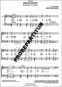 Stille Nacht Sp Mch f�r M�nnerchor Singpartitur