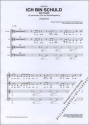Ich bin Schuld (Max Raabe) f�r gem Chor Klavierpartitur