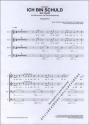 Ich bin Schuld (Max Raabe) f�r M�nnerchor Klavierpartitur
