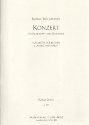 Konzert fr Klarinette und Orchester fr Klarinette und Klavier