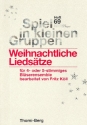 Weihnachtliche Liedstze fr Posaunenchor (Blechblser-Ensemble) Spielpartitur in C
