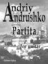 Andryi Andrushko Partita Gitarre Spielpartitur
