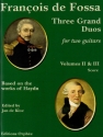 3 Grand Duos Volumes 1 & 2 for 2 guitars score