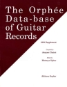 Jacque Chaine Orphee Data Base