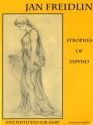 Jan Freidlin Strophes Of Sappho Harfe Spielpartitur