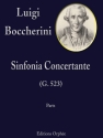 Luigi Boccherini Sinfonia Concertante 2 Oboen, 2 Hrner, Fagott, Gitarre, 4 Violinen, Viola, Violoncello und Stimmensatz