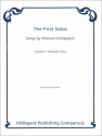 Various First Solos: Songs by Women Composers Vol.2, Medium Voice Gesang