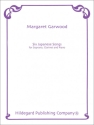 Margaret Garwood Six Japanese Songs Klarinette, Sopran und Klavier Studienpartitur