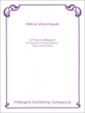 Meira Warshauer A Time To Blossom Sopran (Mezzo-Sopran), Flte, Violoncello und Klavier Partitur und Stimmen