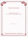 Isabella Leonarda Sonata Terza Op. 16 Klaviertrio
