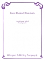 Claire Durand-Racamato Lumiere De Soleil Piccolo-Flte