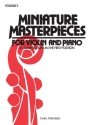 Franz Drdla, Johannes Brahms, Moritz Moszkowski, Felix Mendelssohn, Ja - Miniature Masterpieces Volume 3 Violine und Klavier