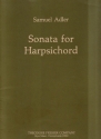 Samuel Adler Sonata for Harpsichord Harfe
