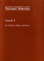Richard Wernick Oracle Ii Sopran, Klavier und Oboe Vokalpartitur