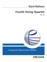 Karol Rathaus 4th String Quartet Streichquartett
